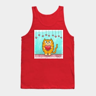 Feline Valentine! Tank Top